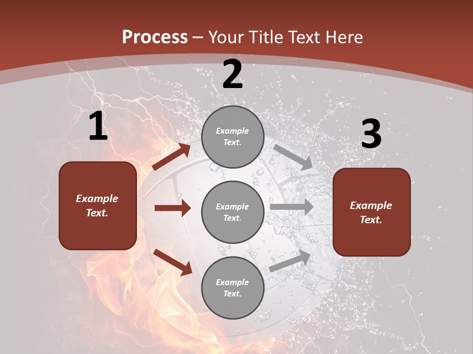 Leisure Sport Leather PowerPoint Template