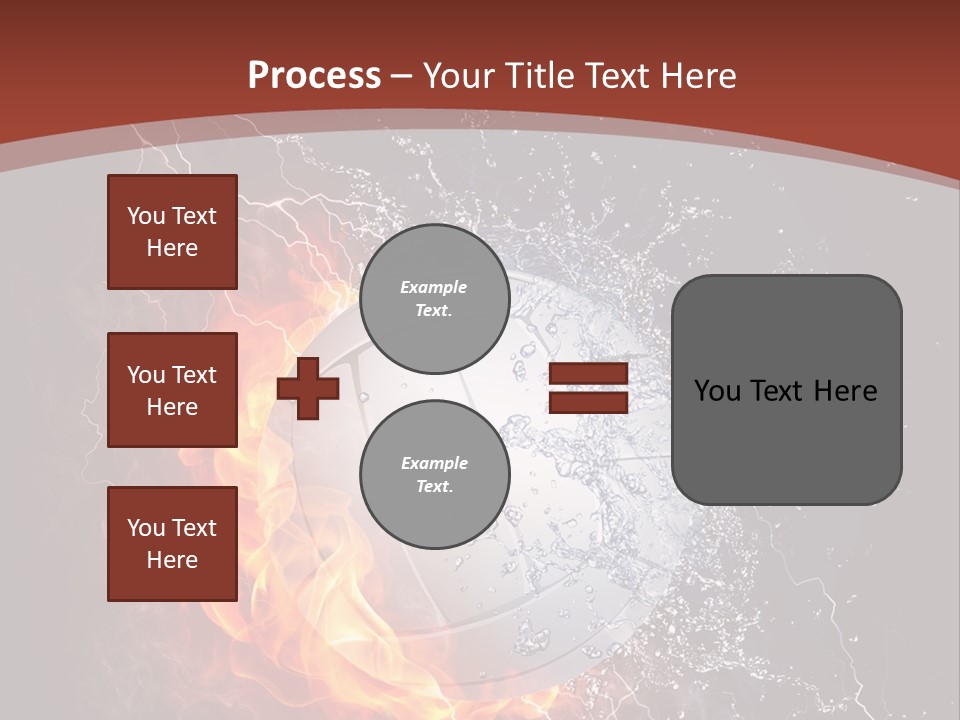 Leisure Sport Leather PowerPoint Template