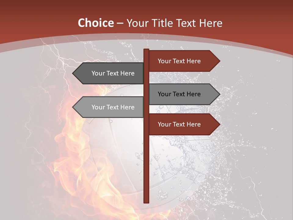 Leisure Sport Leather PowerPoint Template