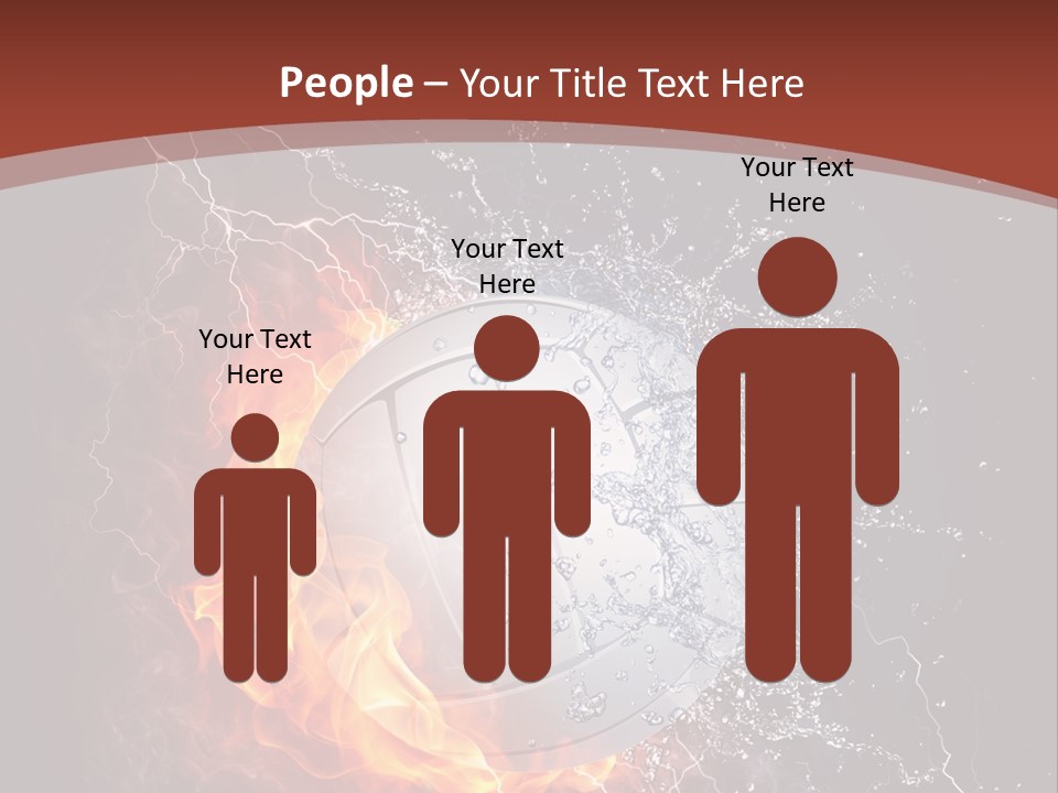 Leisure Sport Leather PowerPoint Template