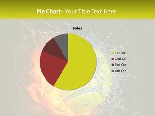 Tennis Ball Grand PowerPoint Template