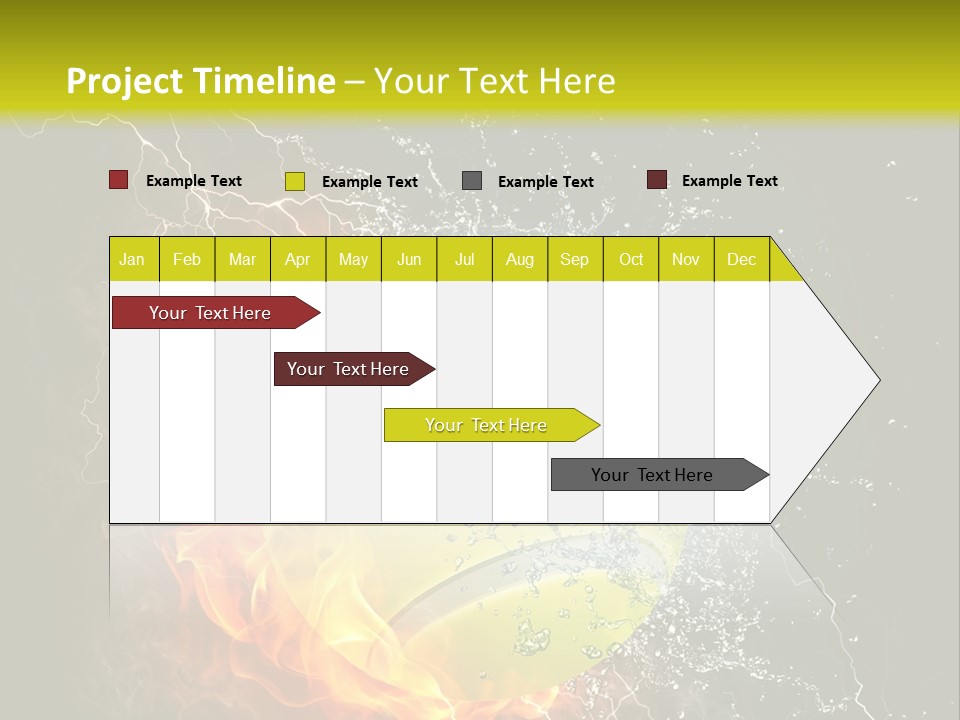 Tennis Ball Grand PowerPoint Template