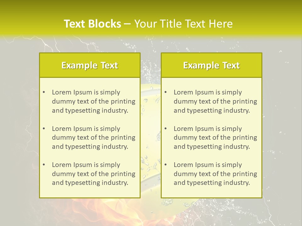 Tennis Ball Grand PowerPoint Template