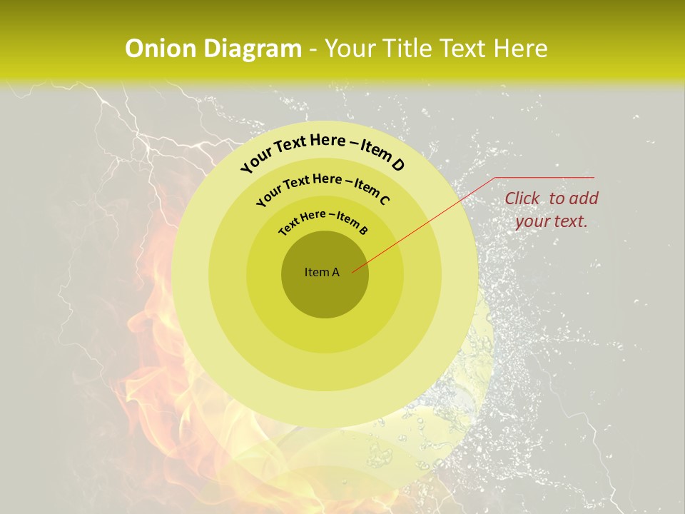 Tennis Ball Grand PowerPoint Template