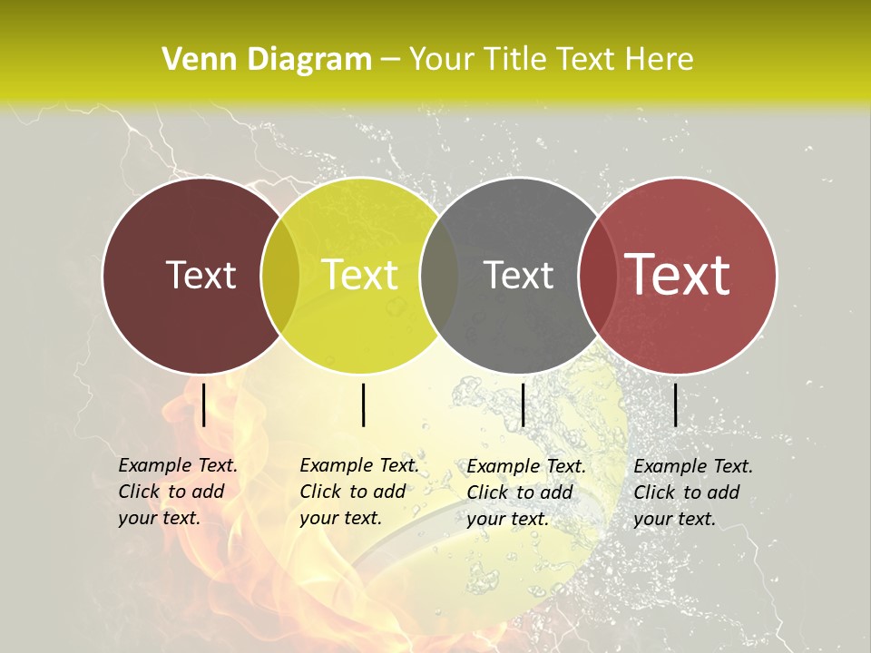 Tennis Ball Grand PowerPoint Template