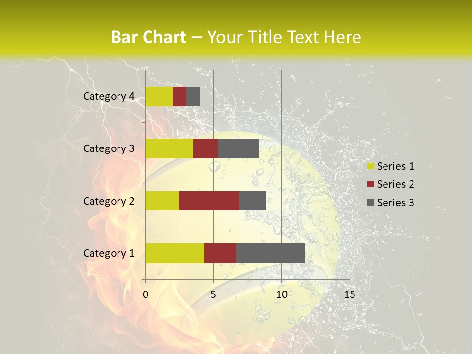 Tennis Ball Grand PowerPoint Template