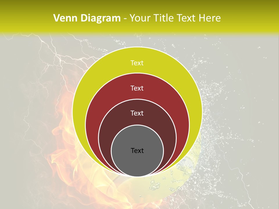 Tennis Ball Grand PowerPoint Template