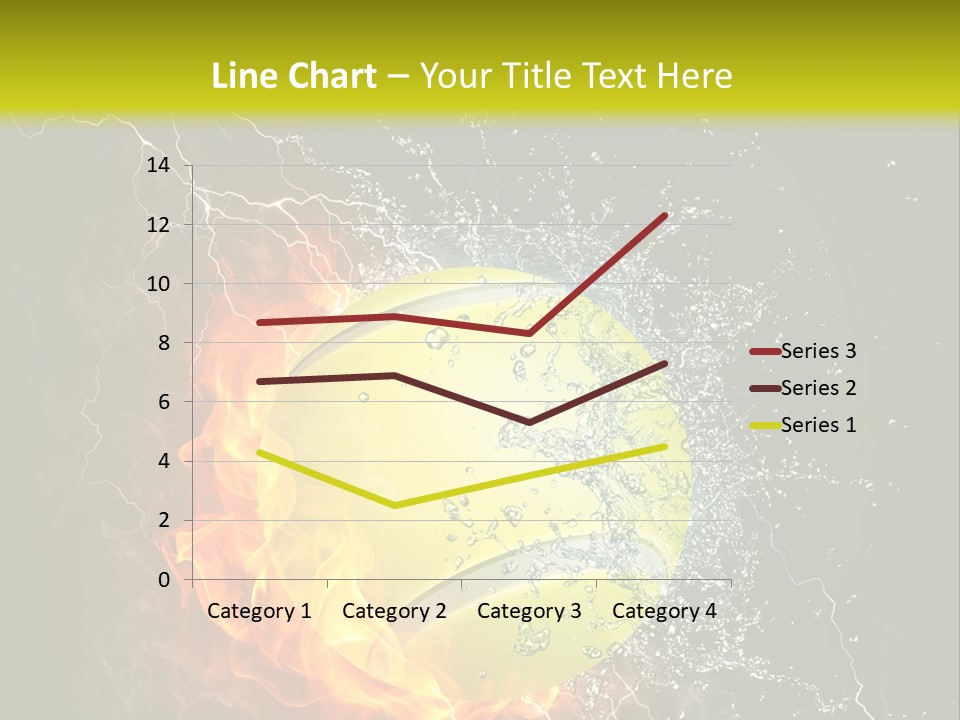 Tennis Ball Grand PowerPoint Template