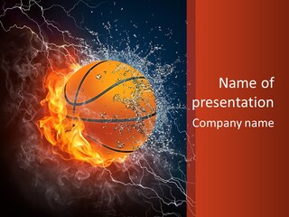 Water Power Colour PowerPoint Template