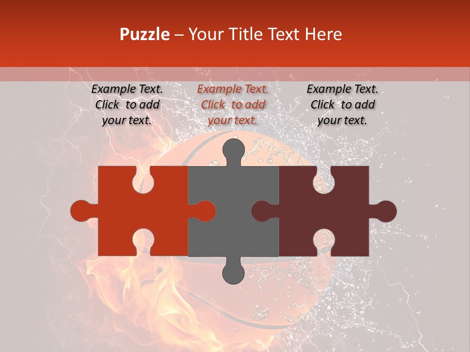 Water Power Colour PowerPoint Template