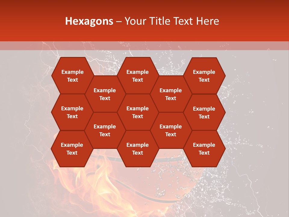 Water Power Colour PowerPoint Template