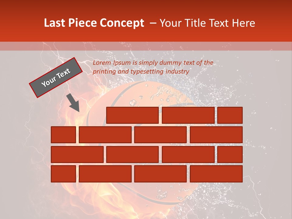 Water Power Colour PowerPoint Template