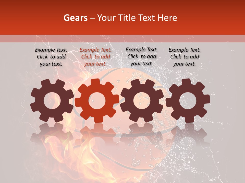 Water Power Colour PowerPoint Template