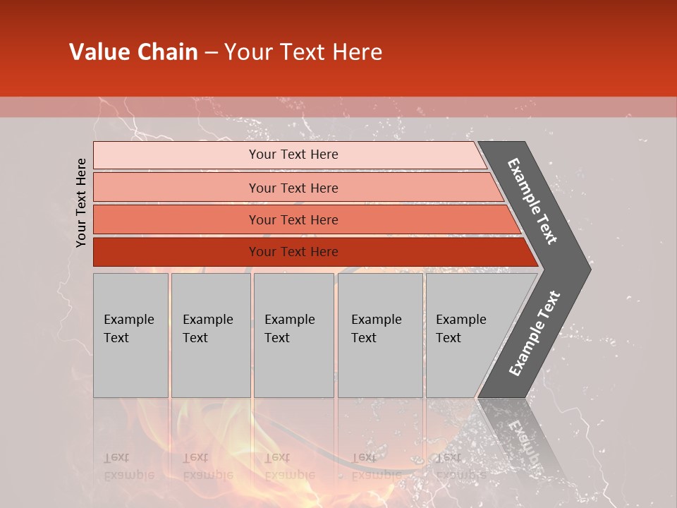 Water Power Colour PowerPoint Template