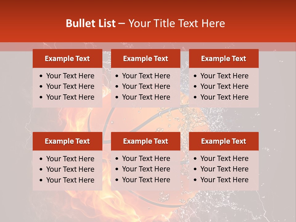 Water Power Colour PowerPoint Template