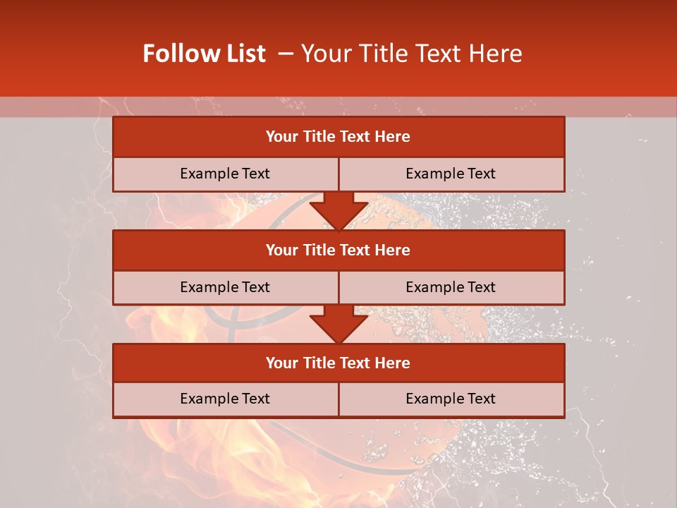 Water Power Colour PowerPoint Template