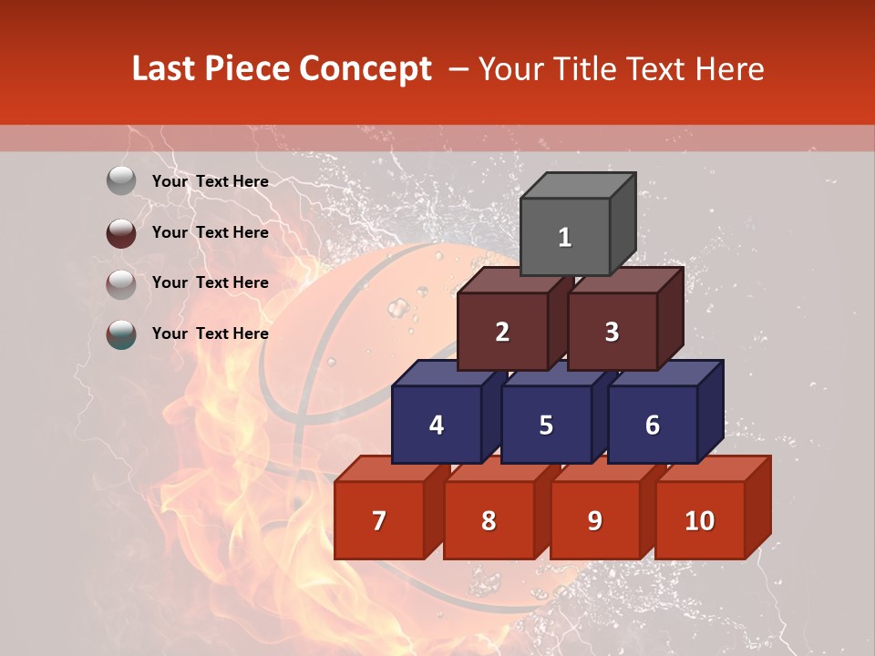 Water Power Colour PowerPoint Template