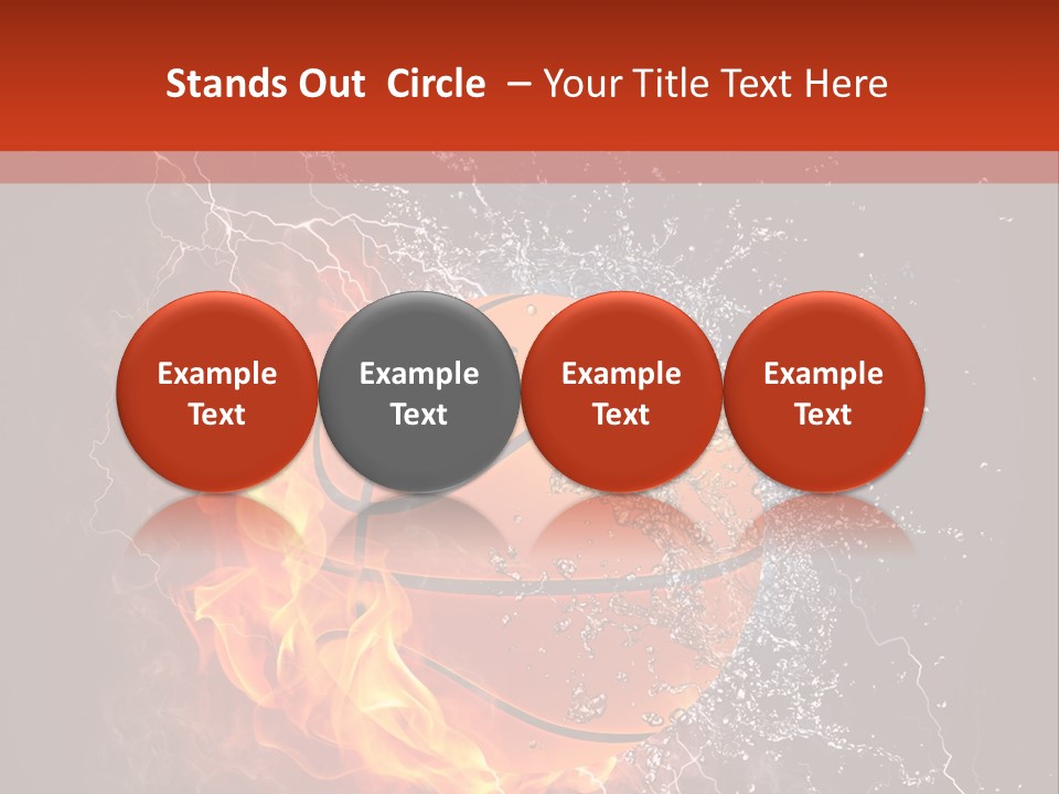 Water Power Colour PowerPoint Template