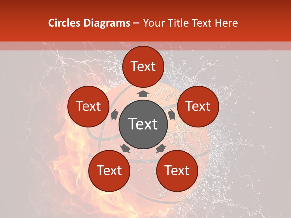 Water Power Colour PowerPoint Template