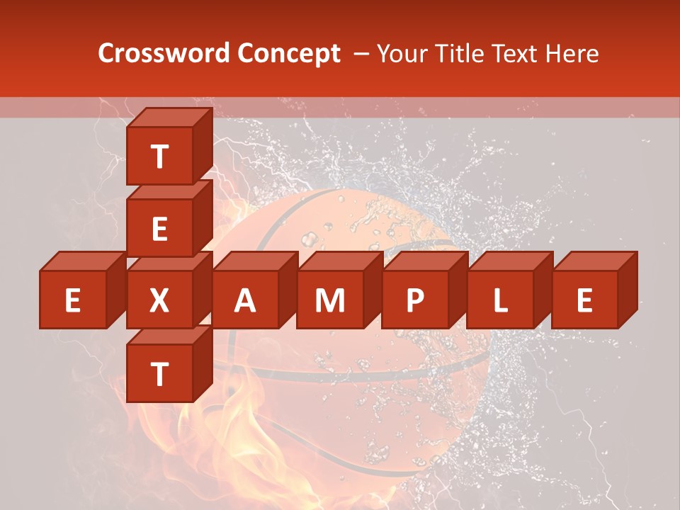 Water Power Colour PowerPoint Template