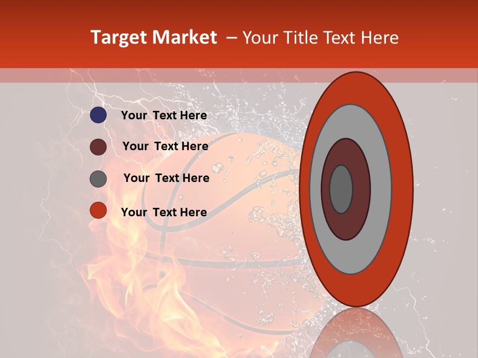 Water Power Colour PowerPoint Template