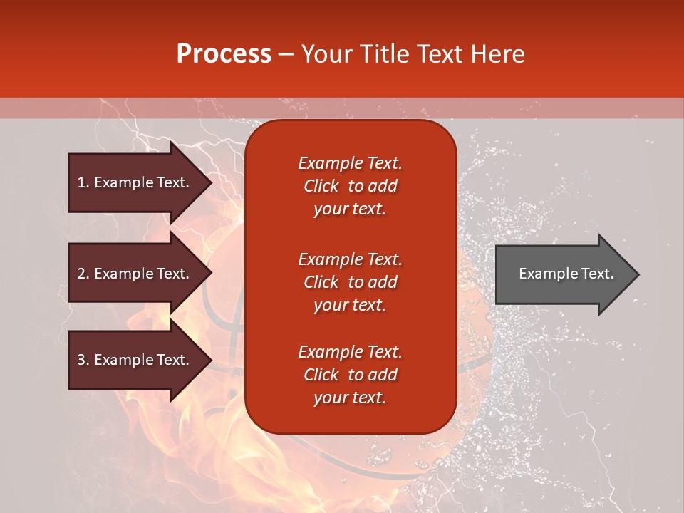Water Power Colour PowerPoint Template