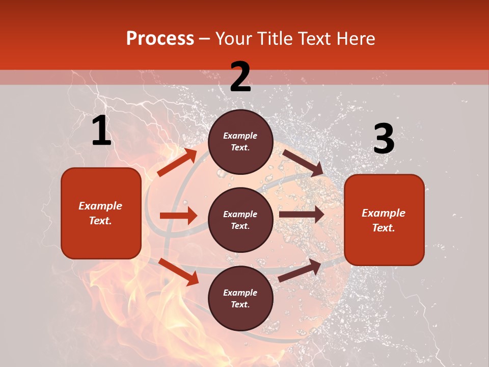 Water Power Colour PowerPoint Template