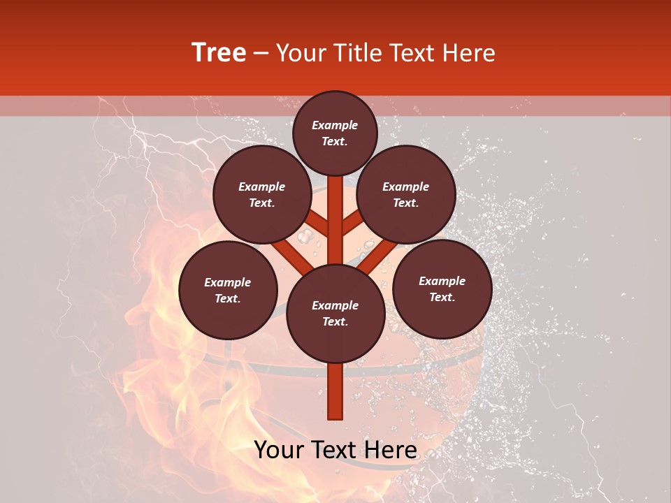 Water Power Colour PowerPoint Template