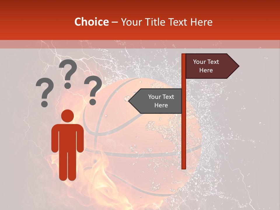 Water Power Colour PowerPoint Template