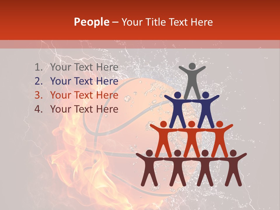 Water Power Colour PowerPoint Template