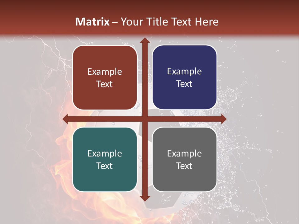 Card Party Gladness PowerPoint Template