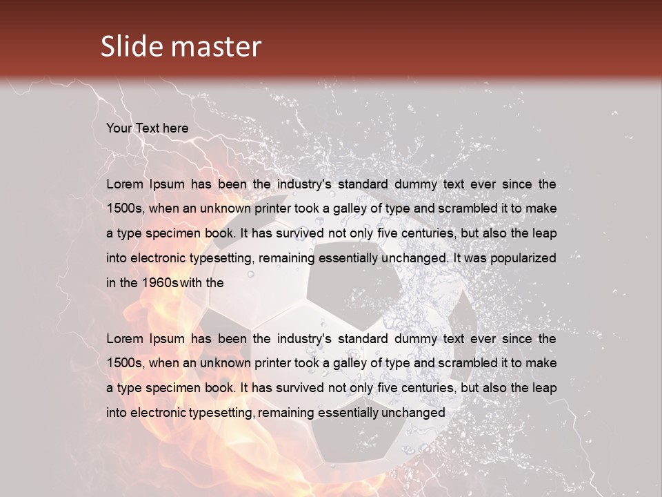 Card Party Gladness PowerPoint Template