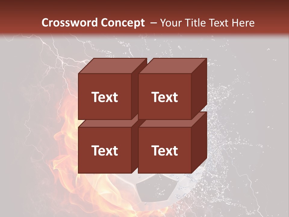 Card Party Gladness PowerPoint Template