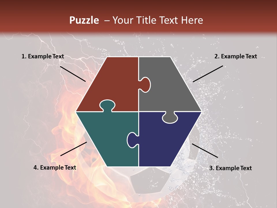 Card Party Gladness PowerPoint Template