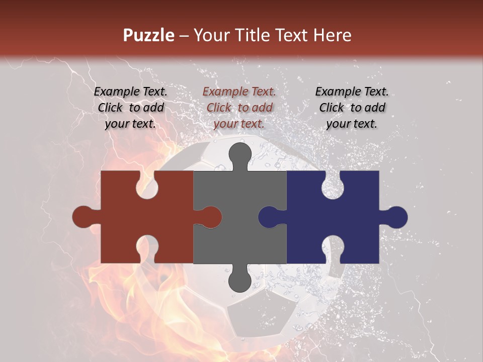 Card Party Gladness PowerPoint Template