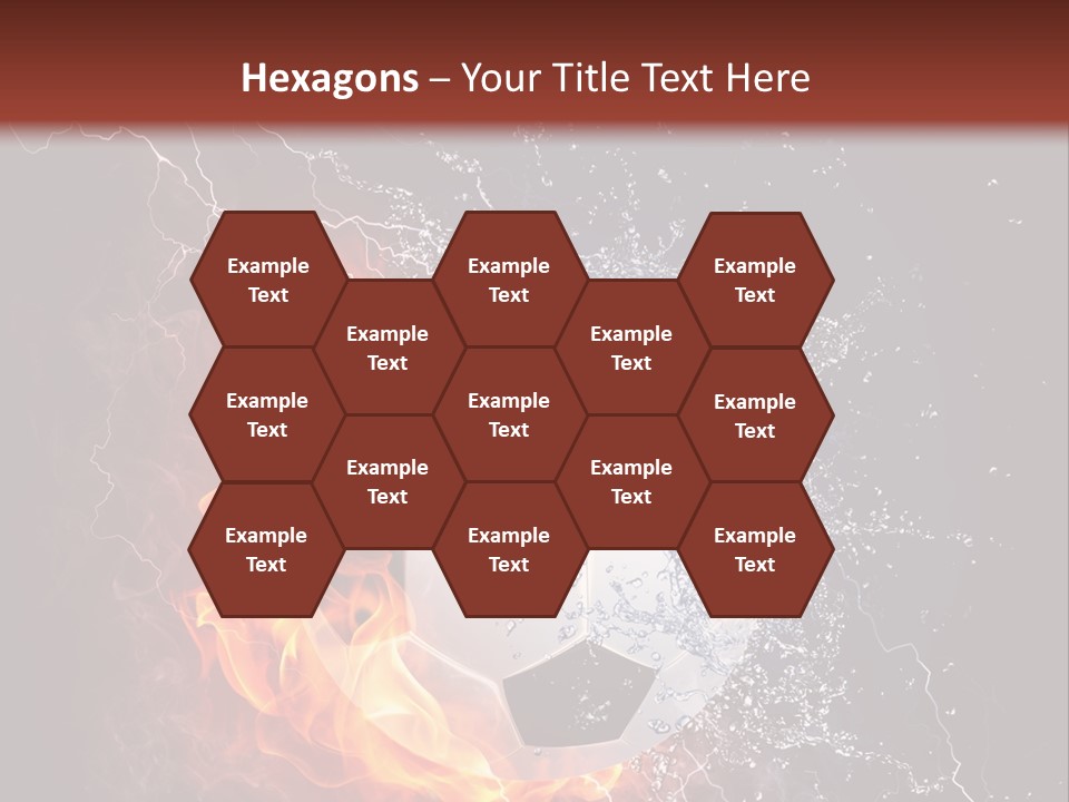 Card Party Gladness PowerPoint Template