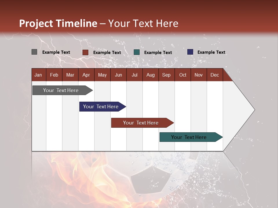 Card Party Gladness PowerPoint Template