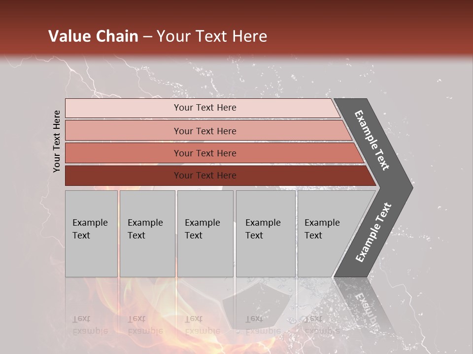 Card Party Gladness PowerPoint Template