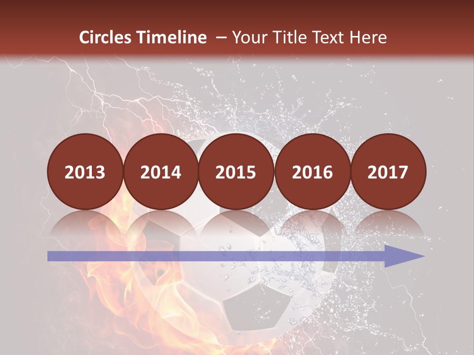 Card Party Gladness PowerPoint Template