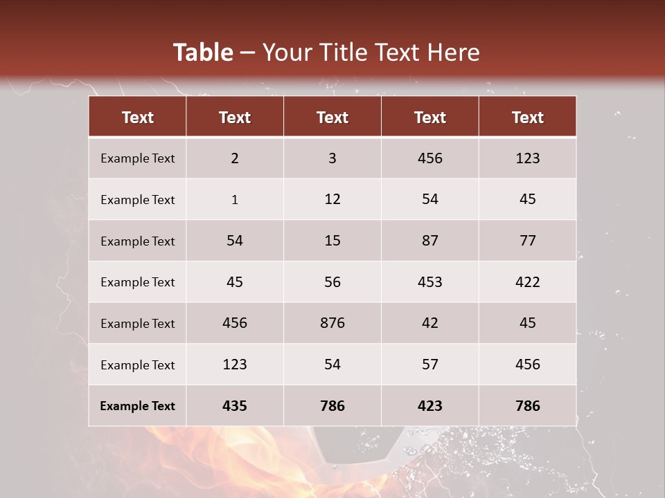 Card Party Gladness PowerPoint Template