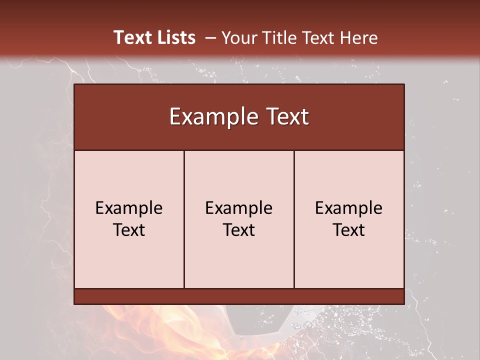 Card Party Gladness PowerPoint Template