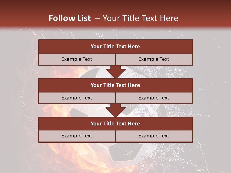 Card Party Gladness PowerPoint Template