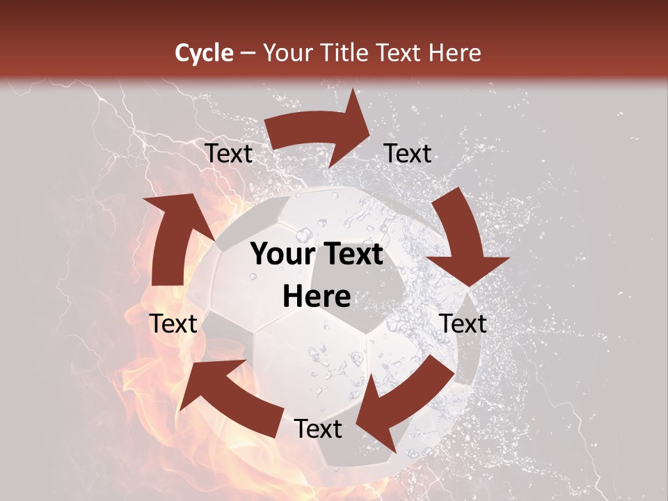 Card Party Gladness PowerPoint Template