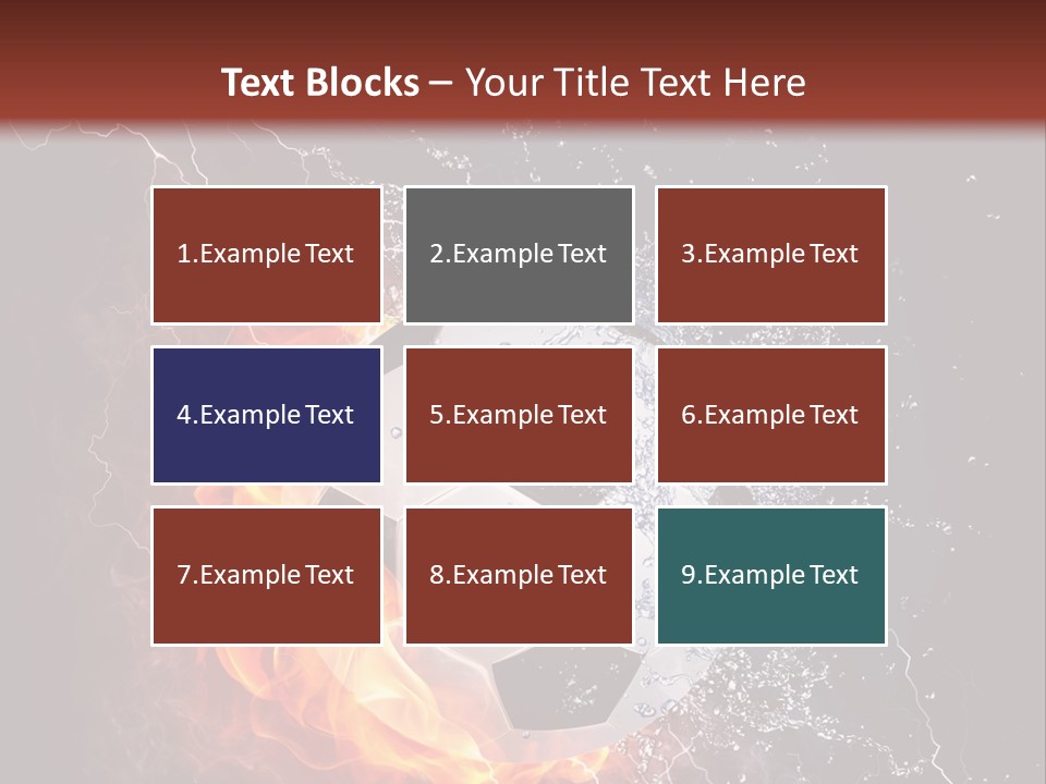 Card Party Gladness PowerPoint Template