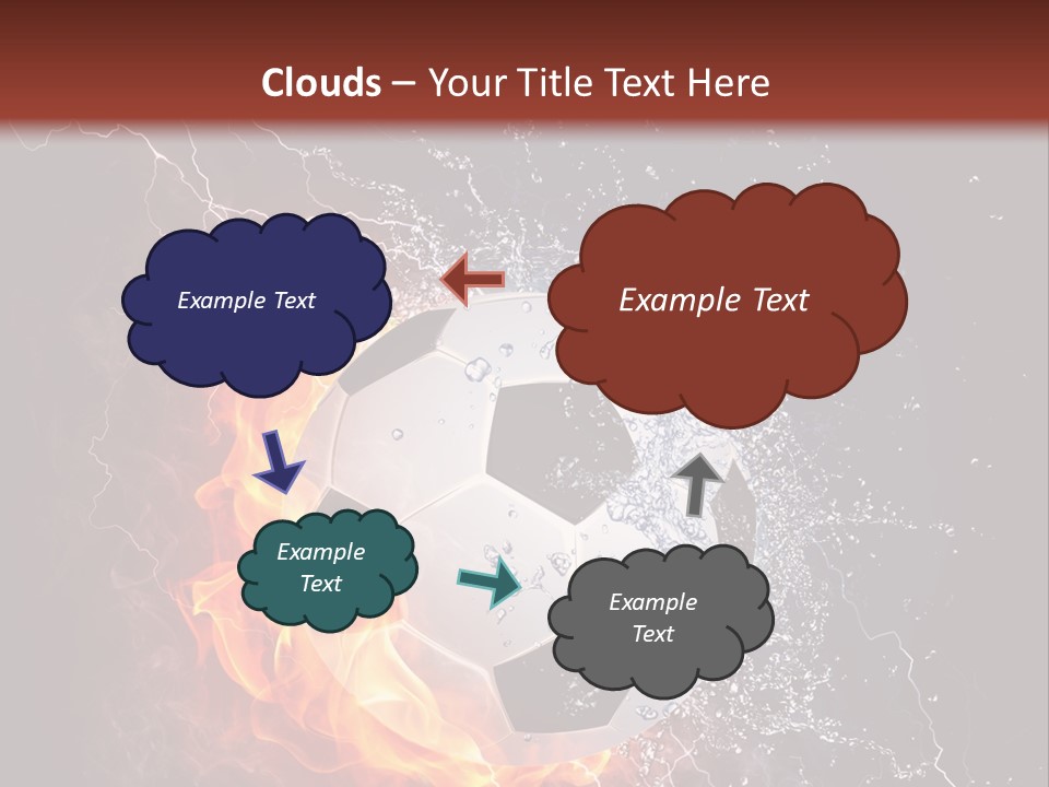 Card Party Gladness PowerPoint Template