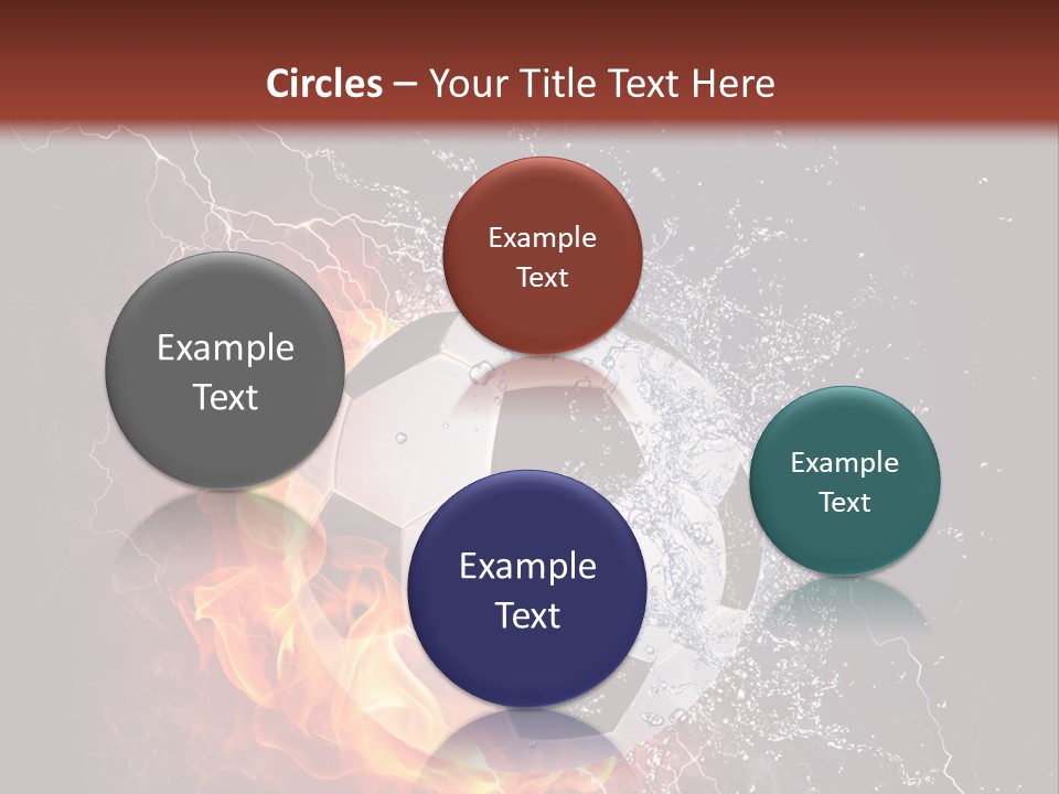 Card Party Gladness PowerPoint Template