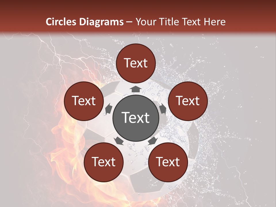 Card Party Gladness PowerPoint Template