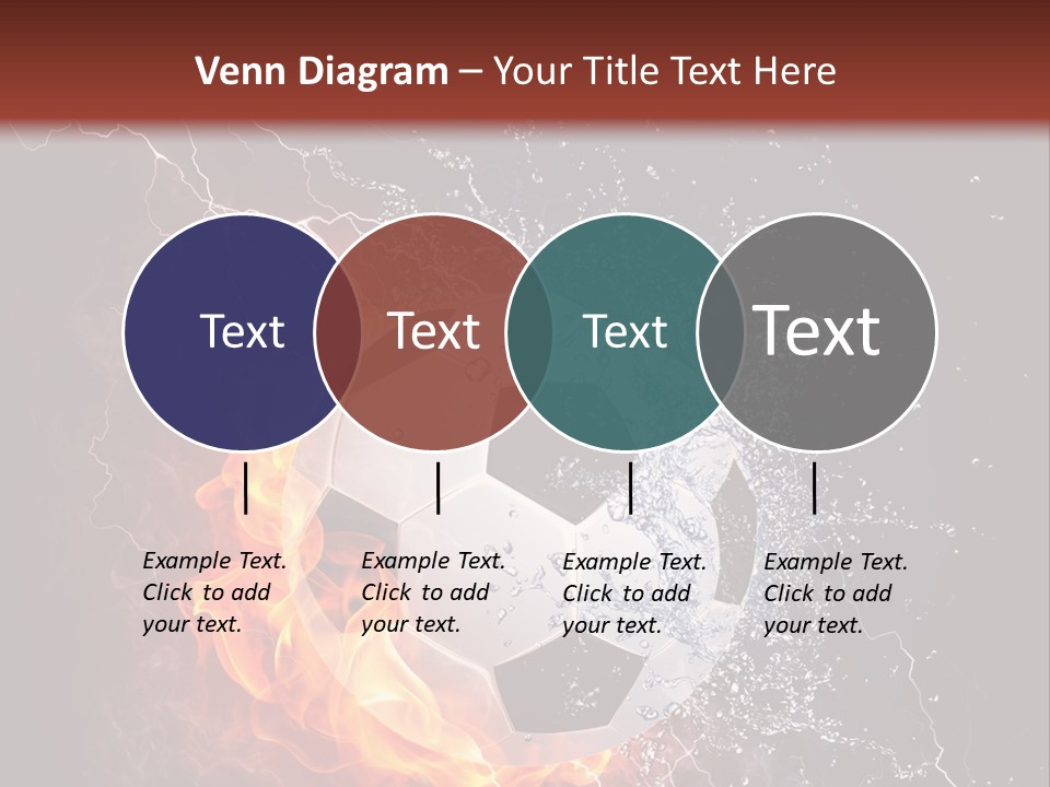 Card Party Gladness PowerPoint Template