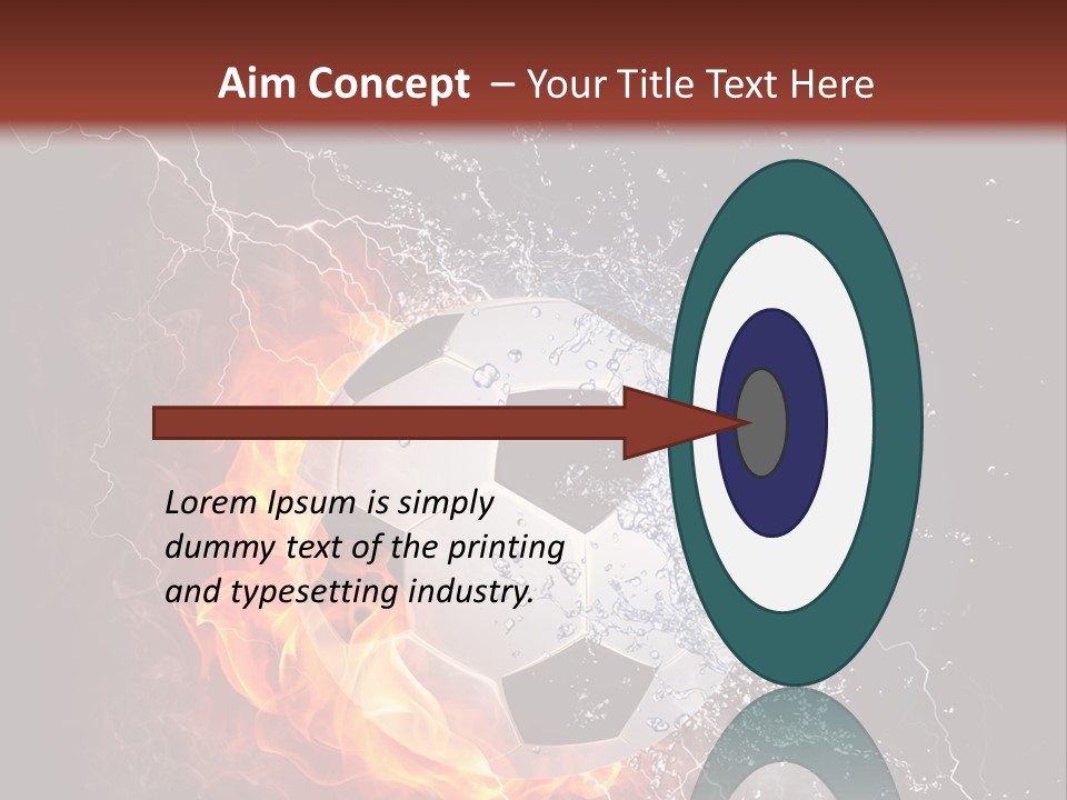 Card Party Gladness PowerPoint Template