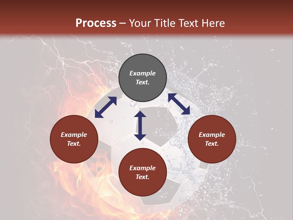 Card Party Gladness PowerPoint Template